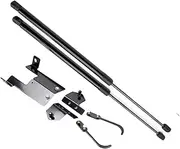 Compatible with Jeep Compatible with Wrangler (JK) 2007-2018 Front Hood Bonnet Modify Gas Struts Lift Support Shock Damper Carbon Fiber Piston Rods Springs