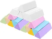18pcs Triangle Erasers Safe Erasers for Pencil Drawing No Trace Artistic Design School Home Supplies
