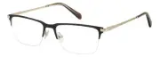 FOSSIL FOS 7186/G 0UH BLACK ANTIQUE GOLD 55/18/145 MAN Eyewear Frame
