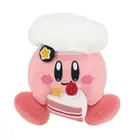 Ichiban Kuji Kirby Cafe Petit A Prize Kirby Mogu Mogu Pink Shortcake Plush Toy