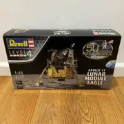 New Revell Apollo 11 Lunar Module Eagle 1/48 Scale Model Kit Moon Landing Sealed