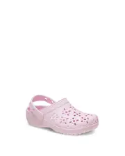 Crocs Unisex Classic Floral Cut Out Clog - Toddler