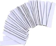 Ciieeo 40 Pack Adhesive Back Hook Loop Straps Double Sided Mounting Tape for Screen Windows Removable Adhesive Pad