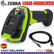 Zebra LI3608-SR00003VZCN Standard Range Handheld 1D Barcode Scanner W/ USB Cable