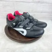 Peloton Cycling Shoes Cleats Mens 13.5 US 48 EU Spin Exercise Bike Blk/Red NWB