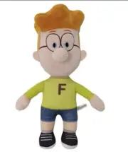 Big Nate Stuffed Plush Toy 12.5 Inch Cartoon Character Cute Soft Doll for Kids