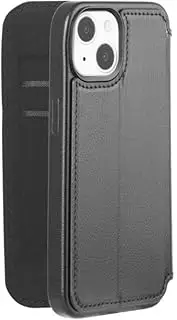 3sixT SlimFolio Phone Case for iPhone 14, Black