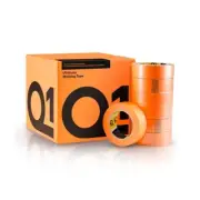 Q1-3/4 inch(18mm X 55m) Ultimate Premium High Performance Orange Masking (24/CS)