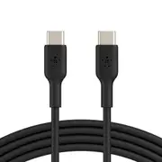 Belkin 2M USB-C to USB-C Data Charging Cable for HTC/LG/Samsung S9/S10 Black