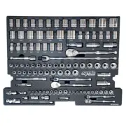 SP Tools 105Pc 1/4″ 3/8” 1/2” EVA Motorsport Premium Sockets & Accessories Set