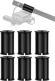 6pack Microphone Shock Mount Spacer Rubber Tube Washer Compatible with Sony Camcorder Rode NTG, Sennheiser MKH418 MKH416 MKE600 FX3,FS7,FX6,FX8,FX9,NX80,FS5 and Shotgun Microphone