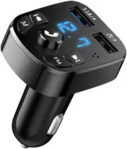 Bluetooth FM Transmitter for Car MP3 Player Transmitter 2 USB Ports Fast Charger
