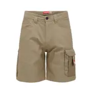 Hard Yakka Size 87R Khaki Legends Cargo Short