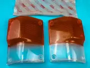 Toyota Land Cruiser FJ60 HJ60 BJ60 Koito Park Turn Signal lens Set Genuine NOS