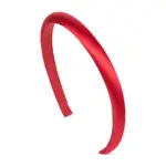 [Jennifer Behr] Jennifer Behr Tiana Satin Headband ONE SIZE RED