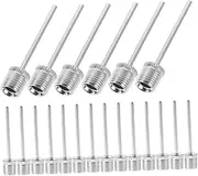 ORFOFE 20pcs Air Pump Nozzles Kit Basketball Soccer and Balloon Inflation Nozzles Adapters for Air Bed