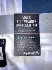 Reebok Men's Cold Weather Compression Tight Size M Speedwick Fabric NWT