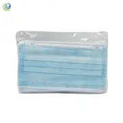 10 PCS 3-Ply Face Mask Non-Medical Surgical Earloop Mouth Nose Cover Sealed Bag