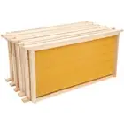 20 PCS Bee Frames Foundation Deep Bee Hive Wax Foundation Bee Hive With Wire AU