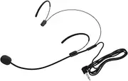 Hoement Singing Headset Microphone with Comfortable Fit Wired Headworn Mic for Voice Amplification for Teachers Tour Guides and Professionals Various Scenarios