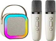 Conference Speaker and Microphone | Portable Conference Room Microphone Wireless Home Audio Speakers - Small Guitar Amplifier, Powerful Karaoke Machine for Mother's Day