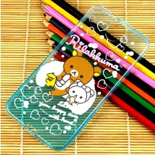 Rilakkuma 拉拉熊 HTC One E9 / E9+ 彩繪漸層保護軟套