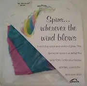 Windsock NEWSPINSOCK 36" Hang On Porch In Garden RV Boat Twirling Spins NOS