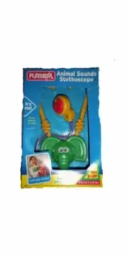 Vintage 1998 Playskool Animal Sounds Stethoscope Doctor/ Veterinarian Kid Vet