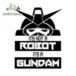 EARLFAMILY 13CM X 10.5CM GUNDAM 防水汽車貼紙定製印刷動漫 JDM TRUNK 筆記本電腦