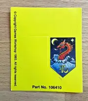 Warhammer High Elf Elves Standard Bearer Banner Flag Bits Command Games Workshop