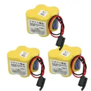 3x BR-2/3AGCT4A 6V 4400mAh Battery BR2/3AG BR2/3AGCT4A for FANUC A98L-0031-0025