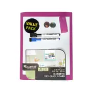 Quartet Magnetic Whiteboard 28cm x 21.6cm - Purple
