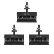 3pcs OXA #1 Quick Change Tool Post Turning & Facing Holder 250-001