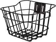 Bike Basket Kids, Detachable Bike Basket Front, 9.5x6.5x5.9 Large Capacity Scooter Sturdy Metal Scooter Modification Accessory Replacement for Kids Baskets