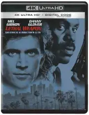 Lethal Weapon 4K UHD (PRERORDER - Mel Gibson - Danny Glover - NEW)