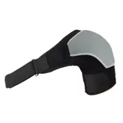 Shoulder Brace for Women & Men - Shoulder Pain Relief for Torn Rotator Cuff, Support and Compression - Sleeve Wrap for Shoulder Stability and Recovery - Left Arm- Black with Gray