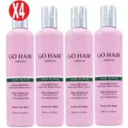 4X Go Hair Repair Treatment Nourish Restore Dry Damaged Frizzy Hair [4X 250ml.]