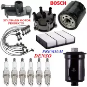 Tune Up Kit Filters Cap Wire Spark Plugs For LEXUS GS300 L6 3.0L 1993-1997