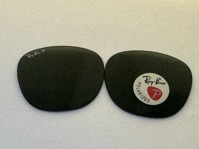 NEW Ray-Ban RB3016 CLUBMASTER Replacement lenses POLARIZED GREEN Classic G-15