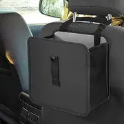 Foldable Car Trash Can, Hanging Car Garbage Can - Waterproof Leakproof, Large Capacity Leakproof Trash Bag Garbage Can for Car Interior Accessories