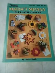 Leisure Arts Magnet Medley In Plastic Canvas # 1679 © 1996