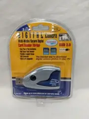 Digital Camera Multimedia Secure Digital Card Reader/Writer USB 2.0 Sealed
