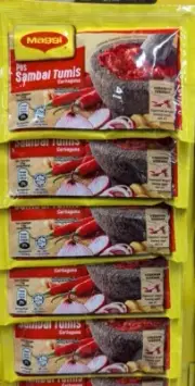 MAGGI Sambal Tumis Spicy Easy to use Chili Paste 5 x 30g Halal