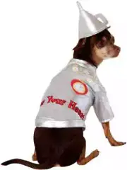 Tin Man Wizard of Oz Movie Cute Fancy Dress Up Halloween Pet Dog Cat Costume