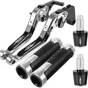 for SH 300 SH300 2013-2023 Motorcycle Brake Clutch Levers Adjustable Folding Extendable Handlebar Grips Ends