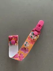 Baby Dummy Clips Pacifier Chain Soother Holder Dummie Strap Owl