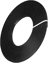 uxcell 24 Yards Polyester Boning for Sewing 6mm Wide Low-Density Sewing Corset Webbing Boning for Bra Sewing Corset Wedding Dress Hat DIY Handbags, Black