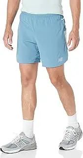[New Balance] Men's Impact Run 7 Inch Short Shorts Sport Lifestyle Spring Tide 2XL