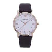 在飛比找樂天市場購物網優惠-Armani 標準情人時尚優質個性腕錶-玫瑰金-AR1101