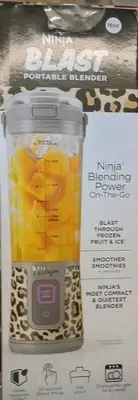 ninja blast portable blender 18 Oz Bc105ct